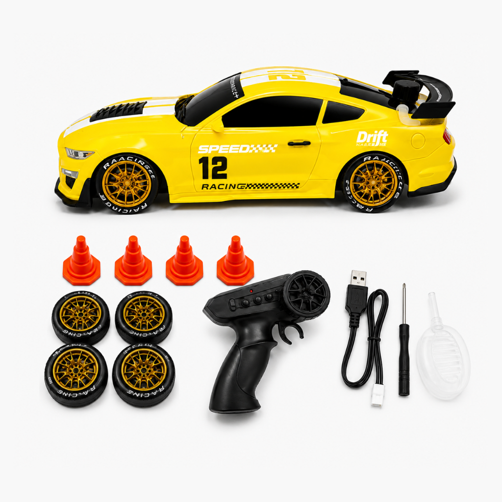 ODC Sports Series Mustang Drift RC Car With Smoke (1:24)
