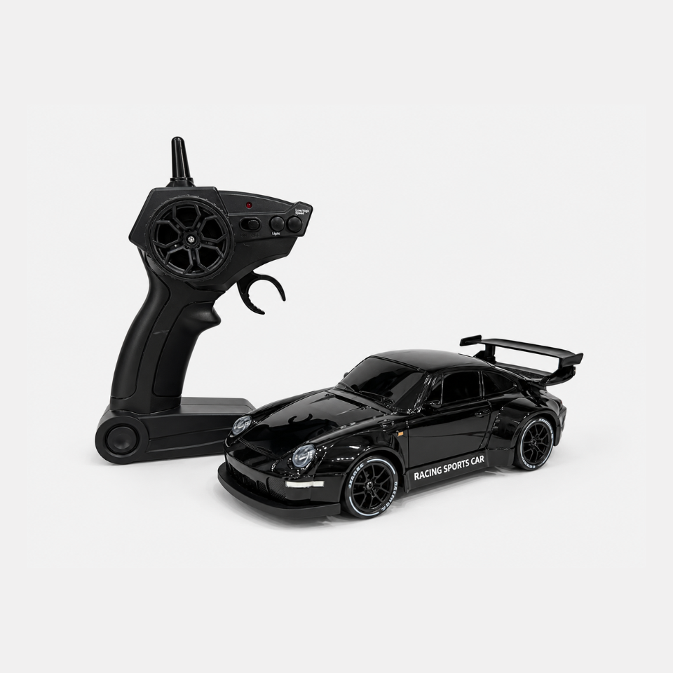 Personalized Gift Box + ODC Pro Porche 911 Flame RC Car (1:24)