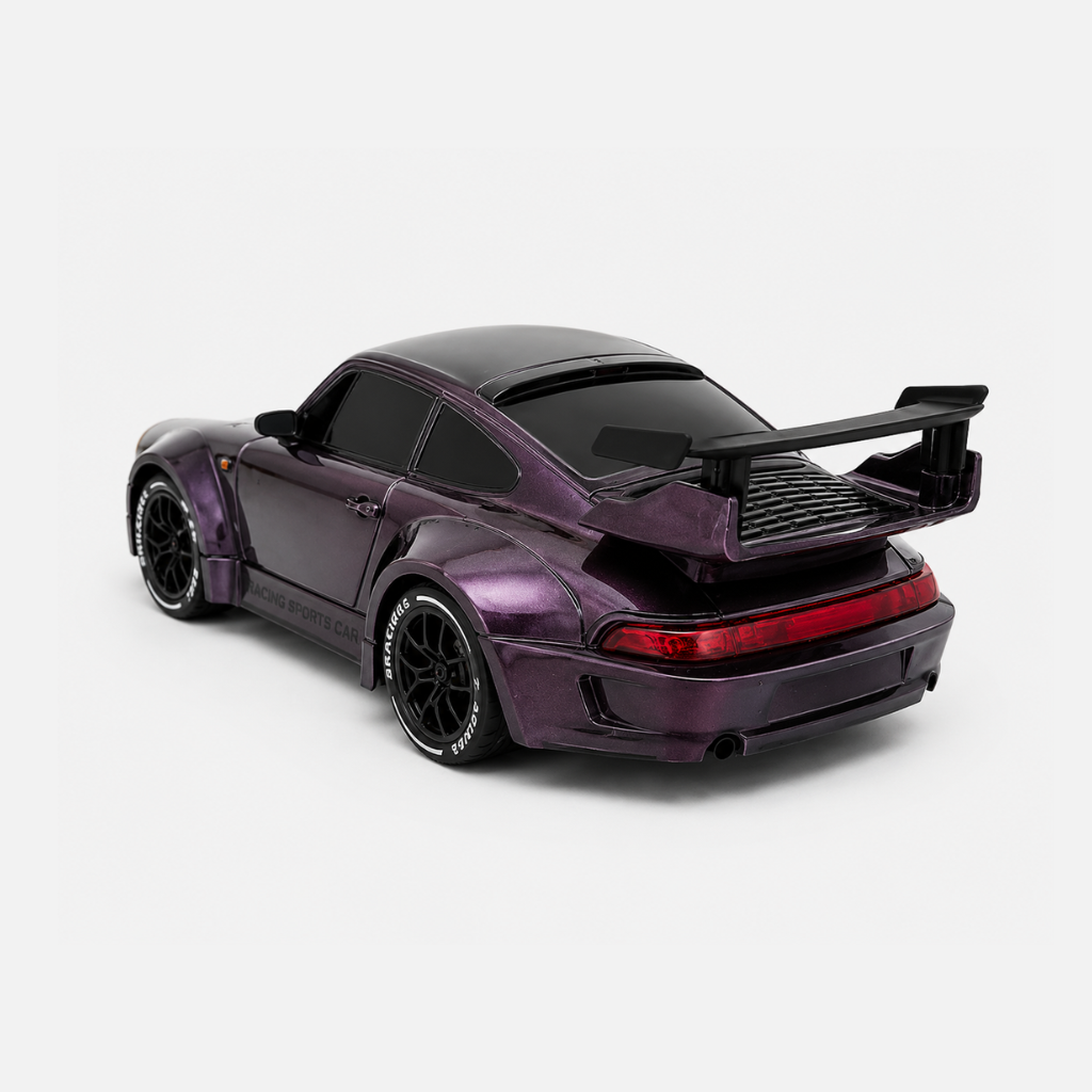 Personalized Gift Box + ODC Pro Porche 911 Flame RC Car (1:24)